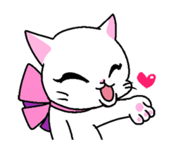 Funny cute useful cats animation sticker sticker #13813239