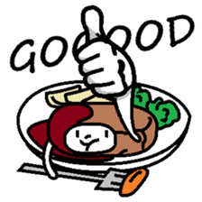 Talking Food sticker #13813394