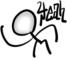 Graffiti Stick sticker #13813572