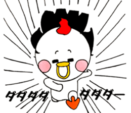 Niwako of the bobbed hair head sticker #13813713