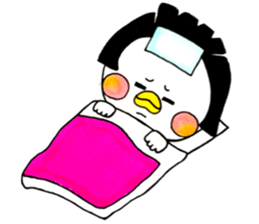 Niwako of the bobbed hair head sticker #13813715