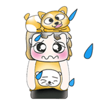 Mr. Kanada. Love Cat!! sticker #13814393