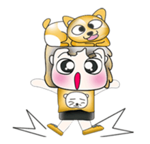 Mr. Kanada. Love Cat!! sticker #13814395