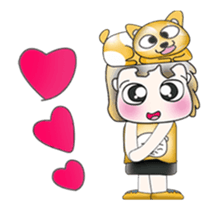 Mr. Kanada. Love Cat!! sticker #13814396