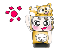 Mr. Kanada. Love Cat!! sticker #13814398