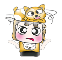 Mr. Kanada. Love Cat!! sticker #13814399