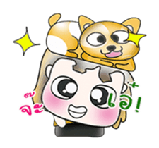 Mr. Kanada. Love Cat!! sticker #13814400