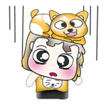 Mr. Kanada. Love Cat!! sticker #13814401