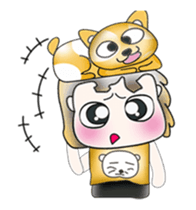 Mr. Kanada. Love Cat!! sticker #13814403