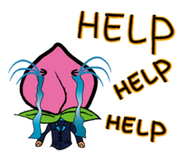 Peach Salesman Story sticker #13814520