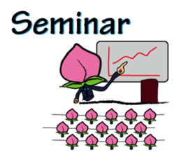 Peach Salesman Story sticker #13814538