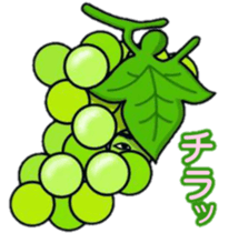 Human face vegetables and fruits sticker #13815376