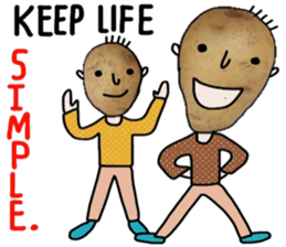 Cool Potato sticker #13815460