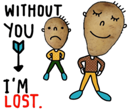 Cool Potato sticker #13815462