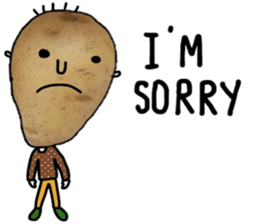 Cool Potato sticker #13815464