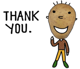 Cool Potato sticker #13815465
