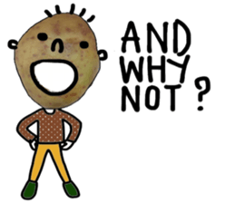 Cool Potato sticker #13815466