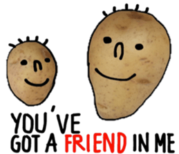 Cool Potato sticker #13815468