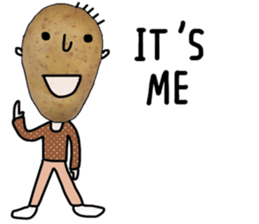 Cool Potato sticker #13815470