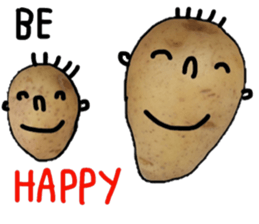 Cool Potato sticker #13815471