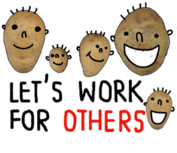 Cool Potato sticker #13815472