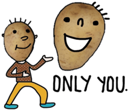 Cool Potato sticker #13815475