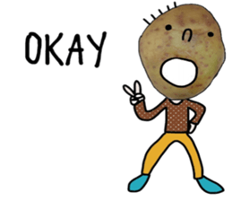 Cool Potato sticker #13815479