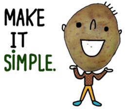 Cool Potato sticker #13815480
