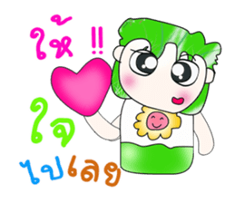 Hello! My name is Hiroki.^__^ sticker #13815547