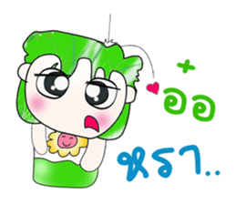 Hello! My name is Hiroki.^__^ sticker #13815550