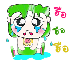 Hello! My name is Hiroki.^__^ sticker #13815562