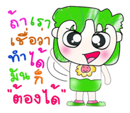 Hello! My name is Hiroki.^__^ sticker #13815575