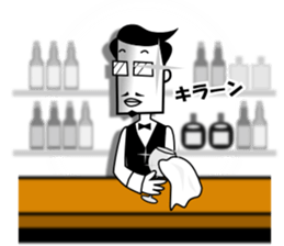 Drinking People (Bartender ver.) sticker #13815591