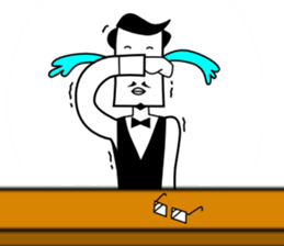 Drinking People (Bartender ver.) sticker #13815604