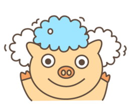 chu chu pig sticker #13815799