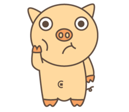 chu chu pig sticker #13815803