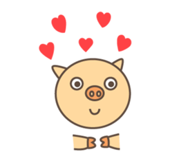 chu chu pig sticker #13815805