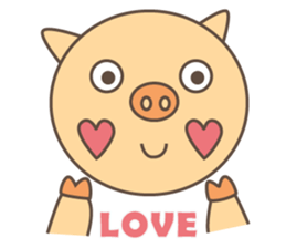 chu chu pig sticker #13815806