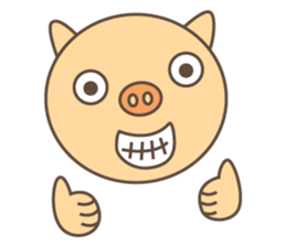 chu chu pig sticker #13815811