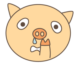 chu chu pig sticker #13815812