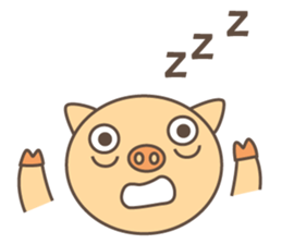 chu chu pig sticker #13815813