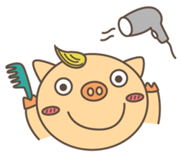 chu chu pig sticker #13815817
