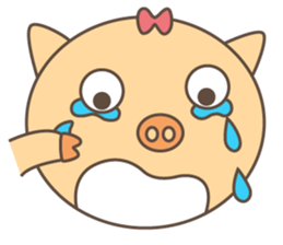 chu chu pig sticker #13815819