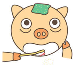 chu chu pig sticker #13815820
