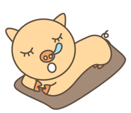 chu chu pig sticker #13815822