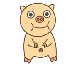 chu chu pig sticker #13815823