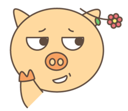 chu chu pig sticker #13815824