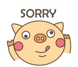 chu chu pig sticker #13815827