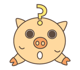 chu chu pig sticker #13815829