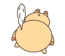 chu chu pig sticker #13815831